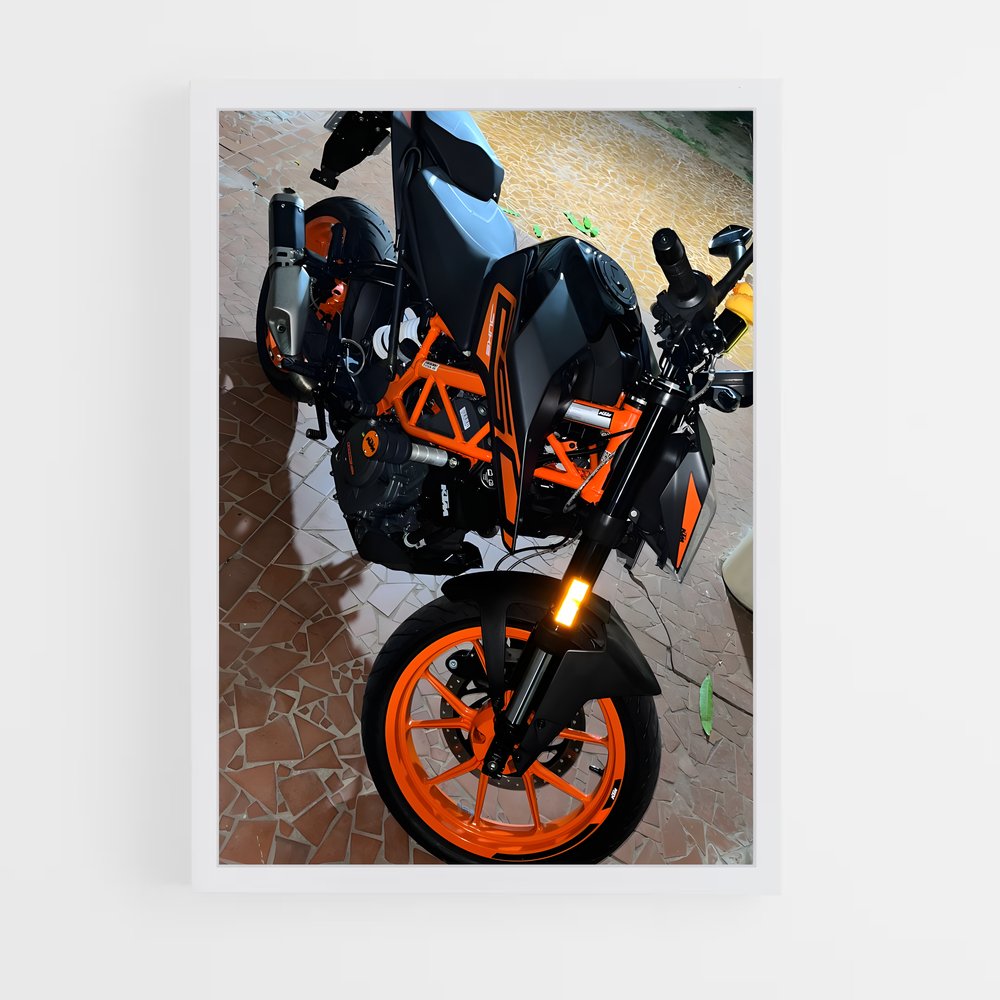 Poster Ride with the Duke – affiche KTM Moto (vue 3)